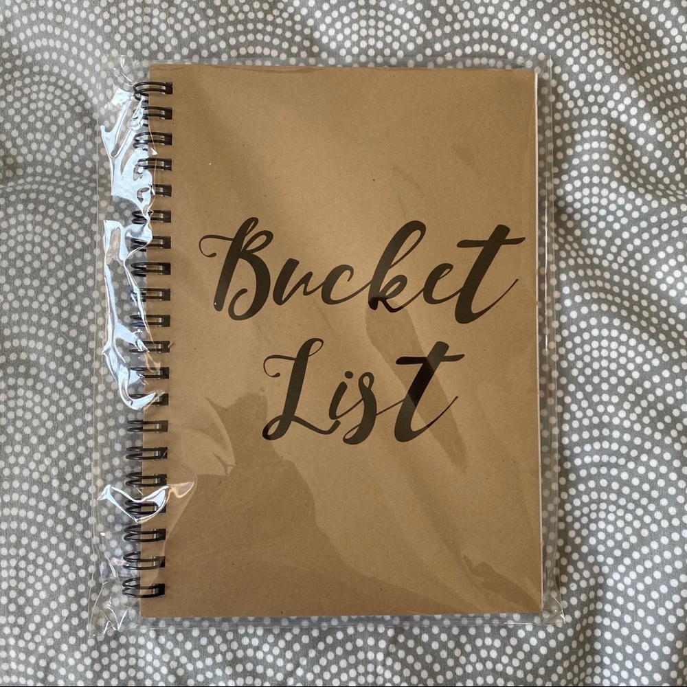 Set of 2 Bucket List Journals, Brand New 💕